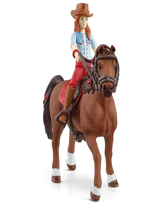 Schleich Horse Club Hannah Cayenne Figurine Playset