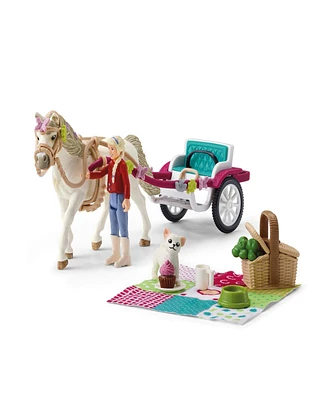 Schleich Horse Club Small Carriage For The Big Horse Show Playset