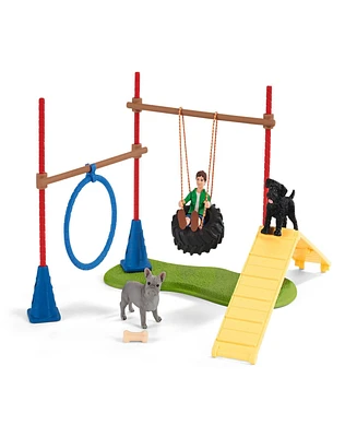 Schleich Farm World Puppy Agility Training Playset