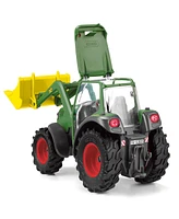 Schleich Farm World Tractor With Trailer Figurine Playset