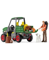 Schleich Farm World Working In The Forest Playset