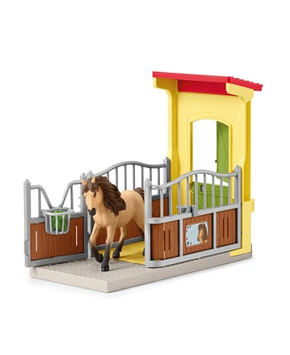 Schleich Farm World Pony Box With Iceland Pony Stallion Playset