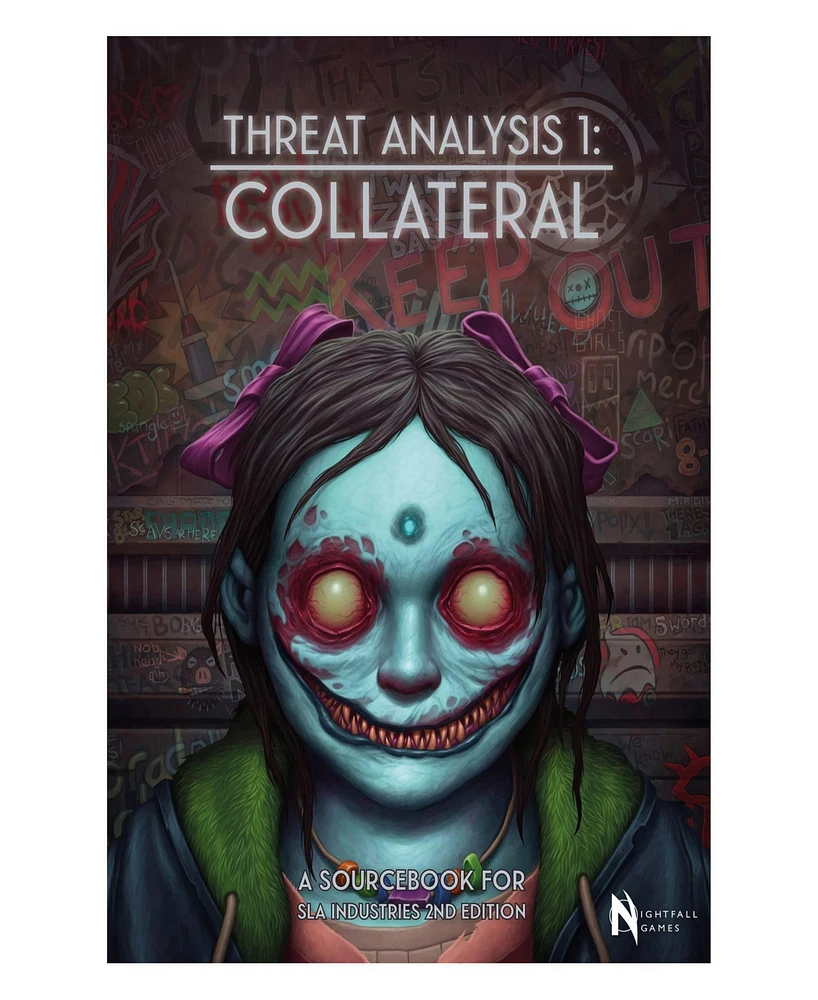 Word Forge Games Sla Industries Threat Analysis 1 Collateral Rpg Book