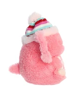 Aurora Mini Andi Axolotl Rolly Pet Festive Plush Toy Pink 5"