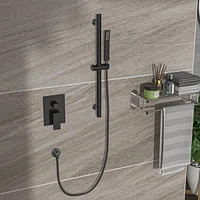 10" Rain Shower Head System with Adjustable Slide Bar