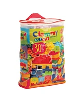 Creative Toy Company Clemmy Plus Blocks - 30 Pieces - Assorted pre