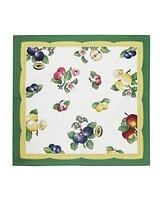 Elrene French Garden Stain and Water Resistant 21"x21" Napkins, Set of 4