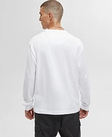 Mode of One Men's Long-Sleeve Relaxed-Fit MO1 Graphic T-Shirt, Created for Macy's