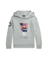 Polo Ralph Lauren Big Boys Team Usa Bear Fleece Hoodie