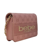 Bebe Serena Monogram Crossbody Bag