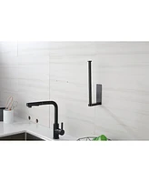 2 Pack Paper Towel Holder Wall Mount, Paper Towel Holder Under Cabinet, Self Adhesive