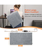 Caromio Electric Heating Pad Extra Large, 17" x 33"