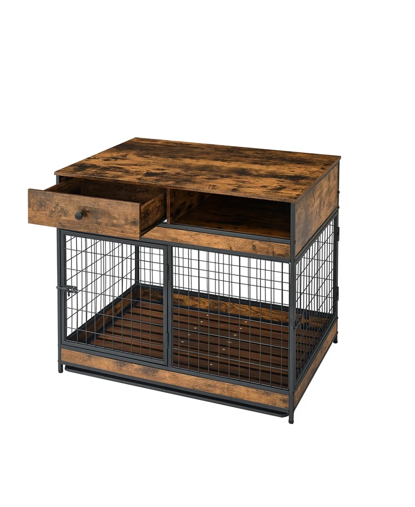 Streamdale Furniture Elegant Indoor Dog Kennel Beauty, Comfort, and Convenience for Your Furry Friend