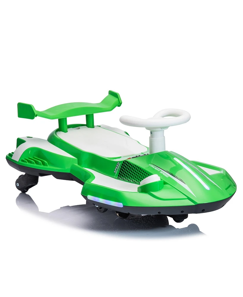 Simplie Fun Kids Electric Ride-On Vehicle Safe, Stylish, Fun with Drift and Mist Spray