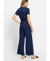 Olsen Women's Anna Fit Wide Leg Jumpsuit