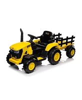 Streamdale Furniture Detachable Trailer for Tractor Toy Storage, Fun, and Convenience