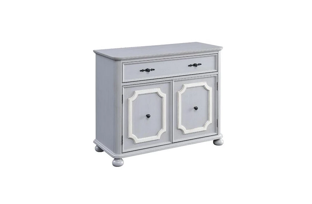 Simplie Fun Enyin Cabinet, Gray Finish