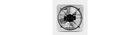 12 Inch Shutter Exhaust Fan Aluminum High Speed 1620 Rpm, 940 Cfm, 2-Pack, Silver