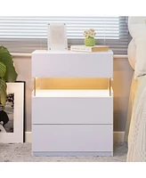 Cubehom Led Nightstand Modern Lighting for a Dreamy Atmosphere
