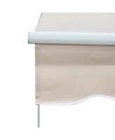 Retractable Awning for Sun and Rain Protection