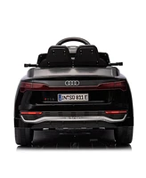 Simplie Fun Officially Licensed Audi Ride-On Car with Slow Start & Shock Absorption