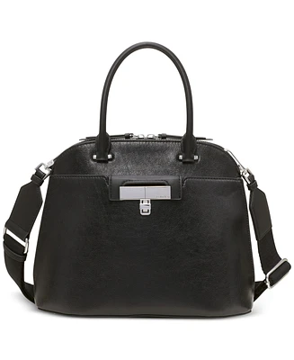 Calvin Klein Becky Convertible Turnlock Dome Satchel