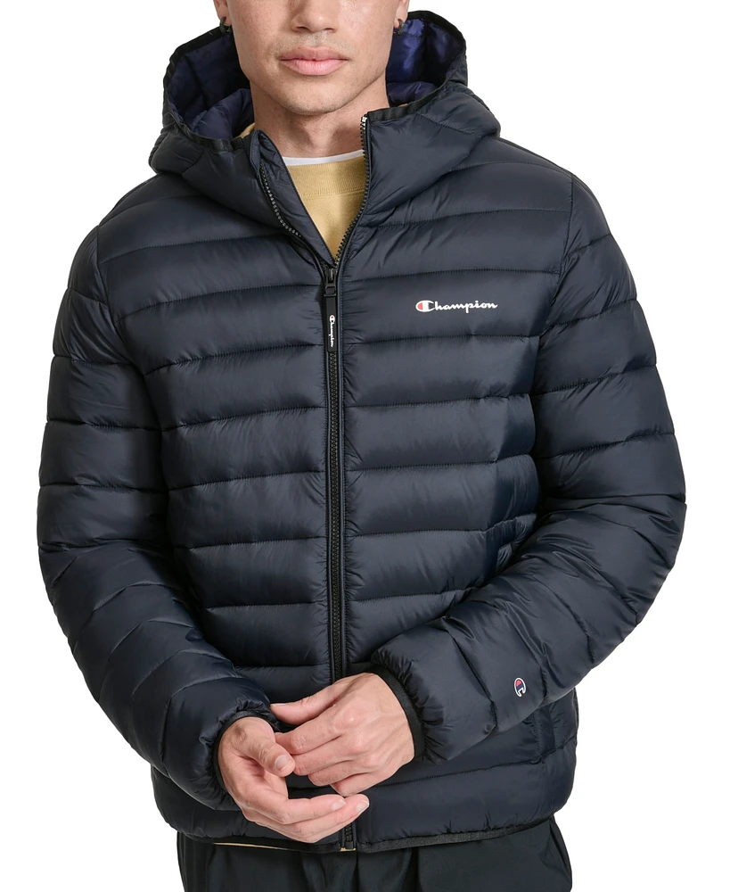 Champion Men's Performance Quilted Hooded Jacket