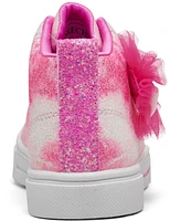 Skechers Toddler Girl's Twinkle Toes: Sparks - Ombre Dazzle High Top Light-Up Stay-Put Casual Sneakers from Finish Line