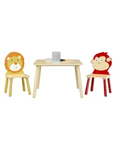 Streamdale Furniture 3-Piece Kids Table and Chair Set