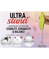 Stainless Steel Handheld Foam Maker with Case Stand Milk Frother
