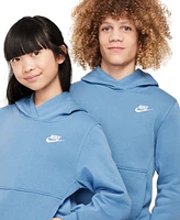 Nike Sportswear Big Kids Club Fleece Pullover Hoodie