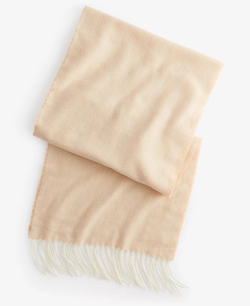 Style & Co Fringe Detail Herringbone Scarf, Created for Macy's