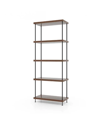 Slickblue Multipurpose Display Rack with Metal Frame-5-Tier