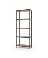 Slickblue Multipurpose Display Rack with Metal Frame-5-Tier