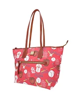 Dooney Bourke St. Louis Cardinals Game Day Zip Tote Bag