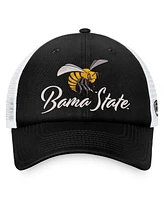 Top of the World Women's Black/White Alabama State Hornets Charm Trucker Adjustable Hat