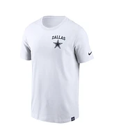 Nike Men's Cream Dallas Cowboys Blitz Essential T-Shirt