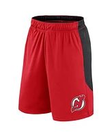 Fanatics Men's Red New Jersey Devils Go Hard Shorts