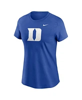 Nike Women's Royal Duke Blue Devils Primetime Evergreen Logo T-Shirt