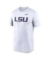 Nike Men's White Lsu Tigers Primetime Legend Logo T-Shirt