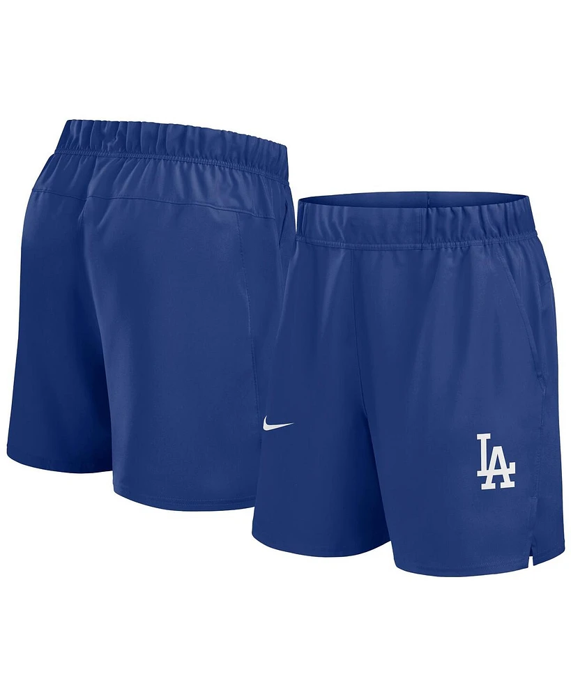 Nike Men's Royal Los Angeles Dodgers Woven Victory Performance Shorts