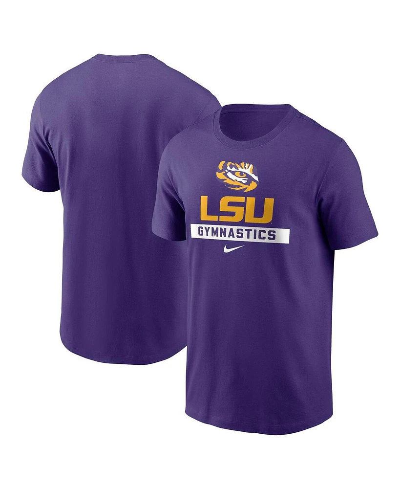 Nike Men's Purple Lsu Tigers Gymnastics T-Shirt