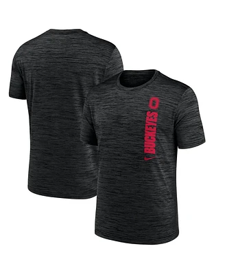 Nike Men's Ohio State Buckeyes 2024 Sideline Velocity Performance T-Shirt