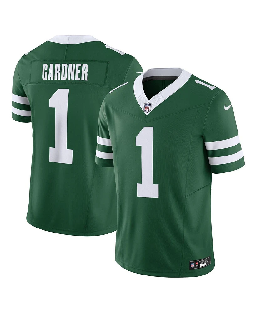 Nike Men's Ahmad Sauce Gardner Legacy New York Jets Vapor F.u.s.e. Limited Jersey