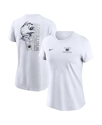 Nike Women's White Penn State Nittany Lions 2024 White Out T-Shirt