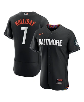 Nike Men's Jackson Holliday Black Baltimore Orioles City Connect Authentic Player Jersey