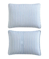 Nautica Coleridge Stripe Reversible Piece Quilt Set