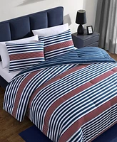 Nautica Kennedy Stripe 3 Piece Comforter Set