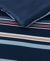 Nautica Colton Stripe 5 Piece Comforter Set