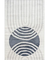 Nuloom Campbell Shandra Sky 8'10"x12' Area Rug